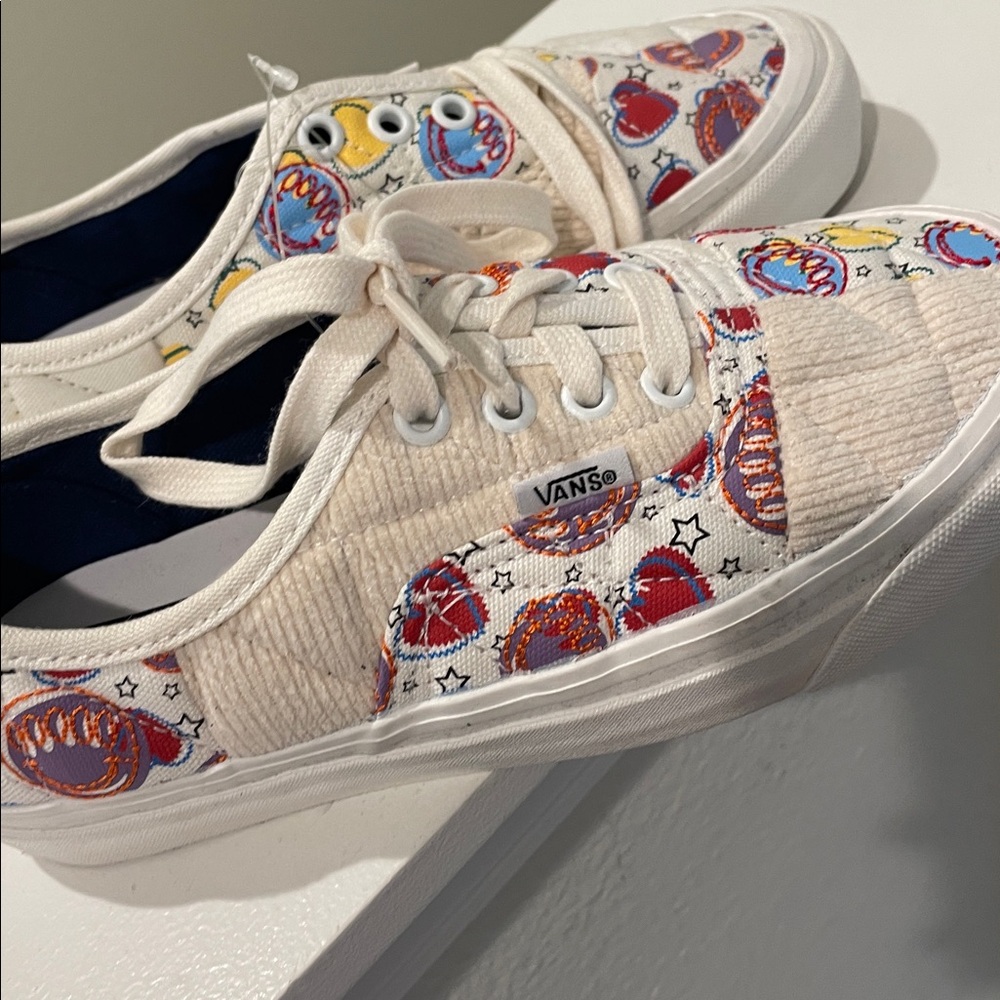 Vans Authentic 44 DX Positivity Patchwork/Blanc De Blanc size 5.5 women nwt - Picture 2 of 6